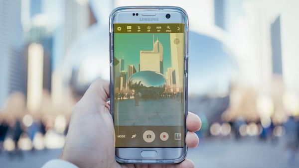 samsung s7 edge bị ám màn hình