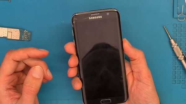 samsung s7 edge bị ám màn hình