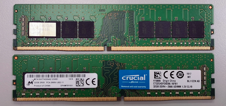 Sản phẩm RAM SODIMM & UDIMM