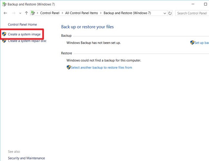 Khôi phục ảnh từ file sao lưu trên Windows