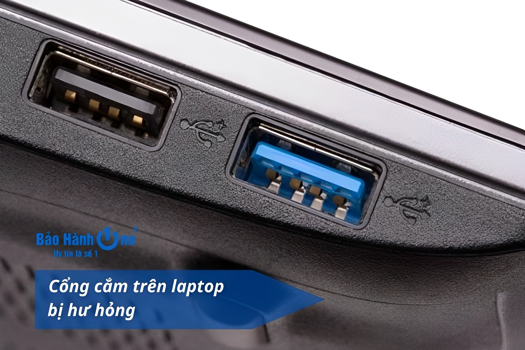 Cổng cắm sạc hỏng làm laptop không sáng đèn adaptor