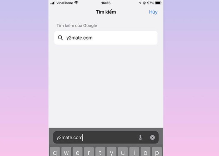 Truy cập trang web <y2mate.com>