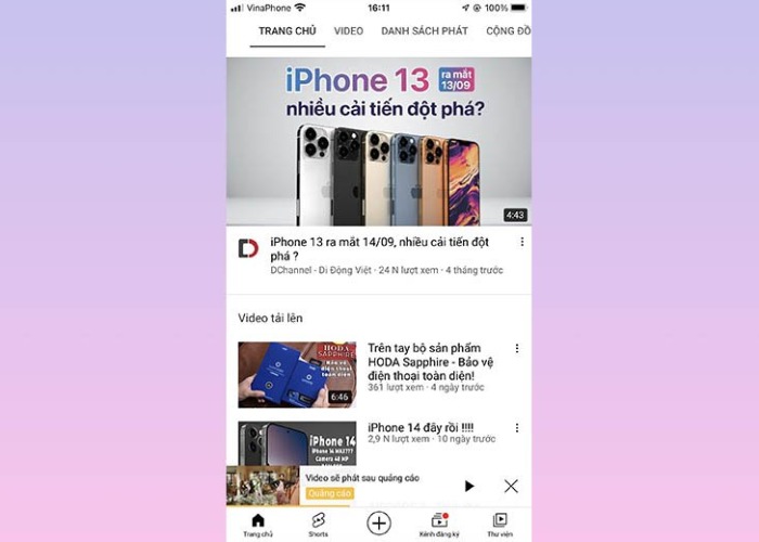 Chọn video yêu thích muốn tải