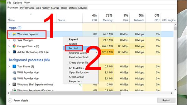 tại sao laptop mới mua mau hết pin