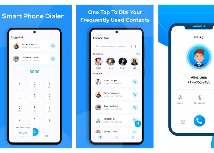 Mở ứng dụng Dialer