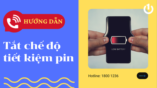 Tìm hiểu về chế độ tiết kiệm pin Hướng dẫn cách