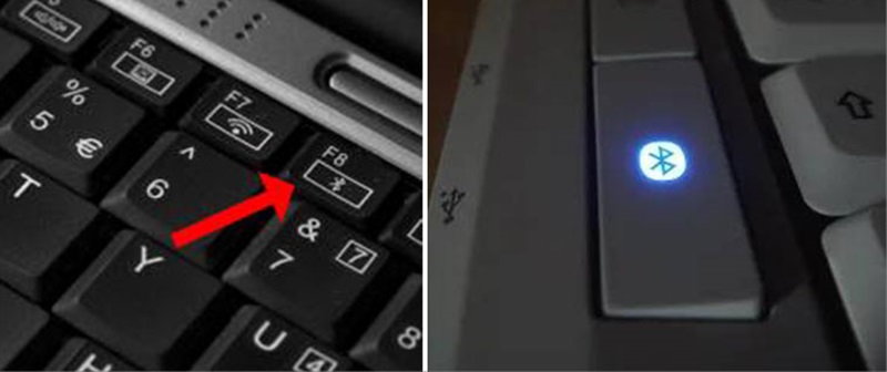 Sử dụng phím tắt để bật Bluetooth trên laptop Dell