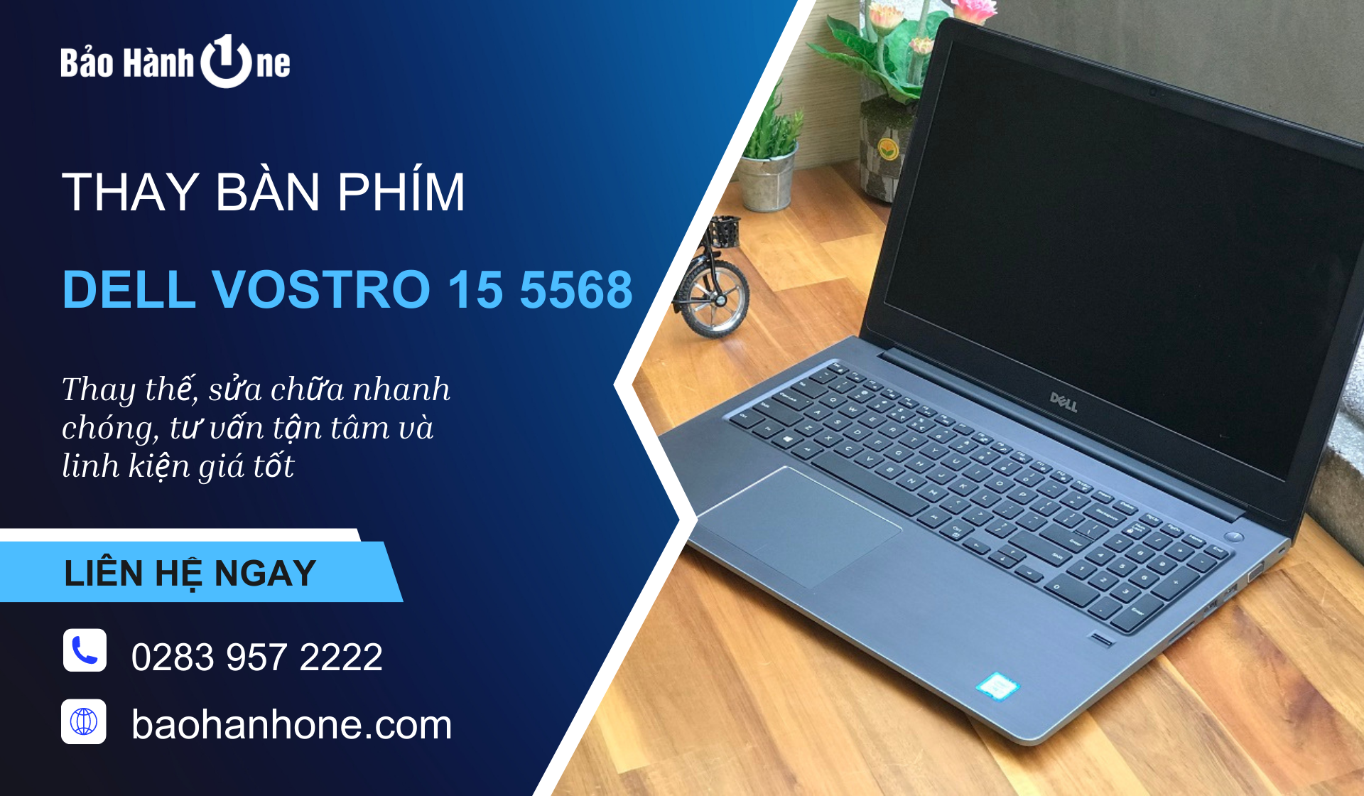 Thay Bàn Phím Laptop Dell Vostro 15 5568