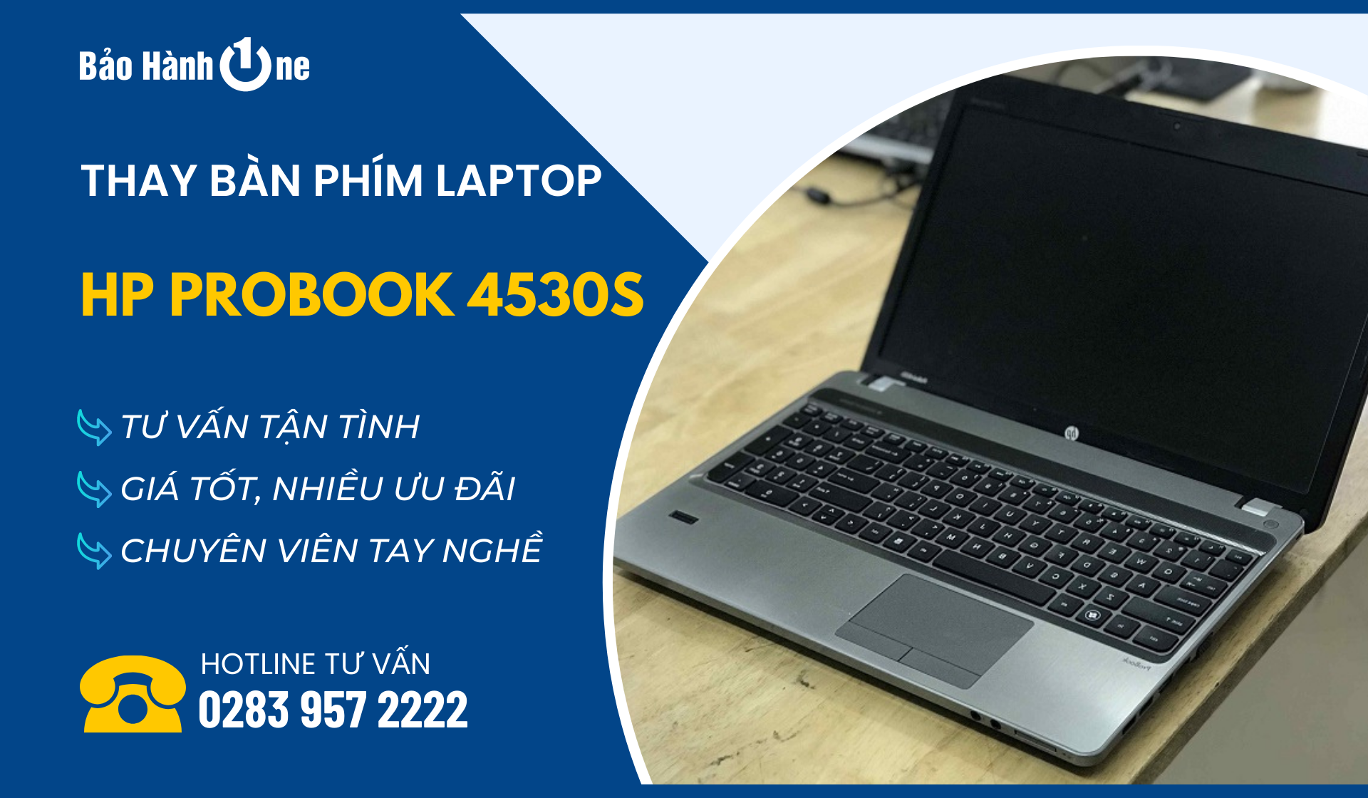 Thay Bàn Phím Laptop HP Probook 4530S