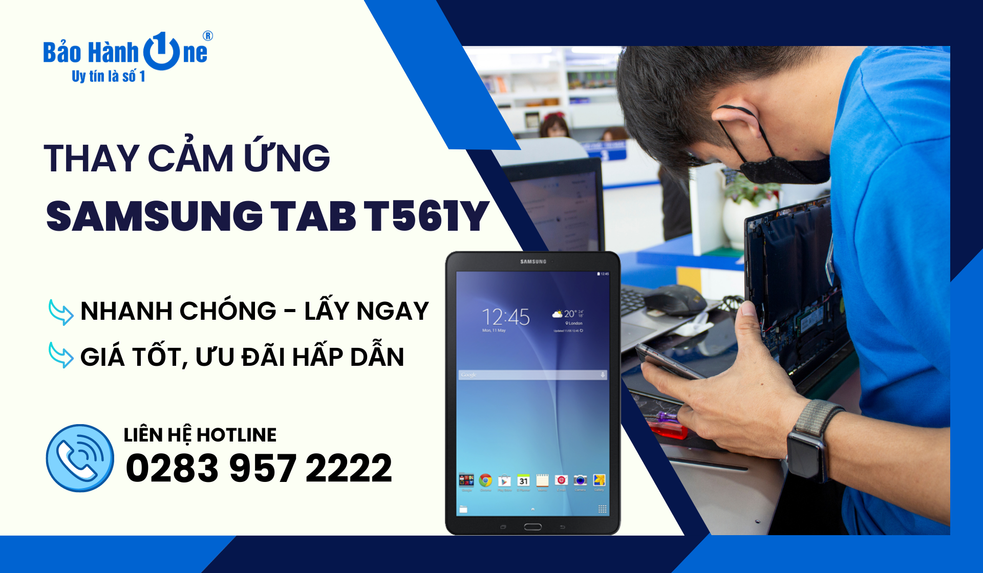 Thay Cảm Ứng Samsung T561Y