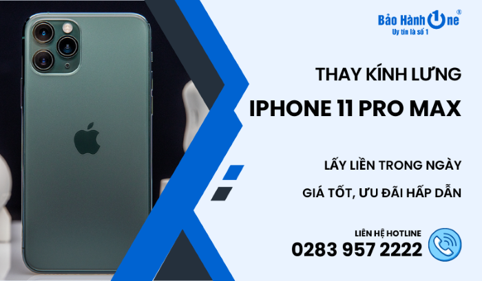 Thay Mặt Lưng iPhone 11 Pro Max tại Bảo Hành One