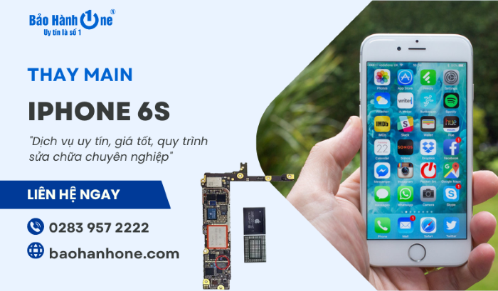 Thay main iPhone 6S tại Bảo Hành One