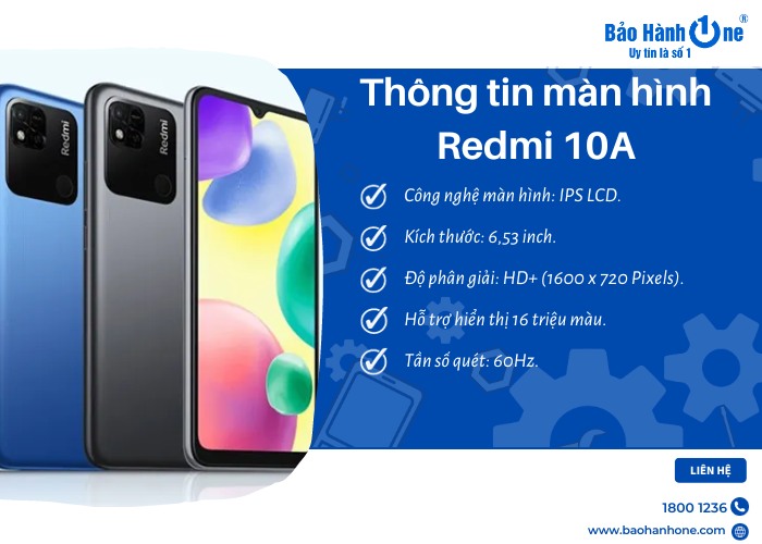 Thay Màn Hình Redmi 10A