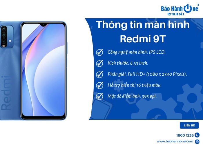 Thay Màn Hình Redmi 9T