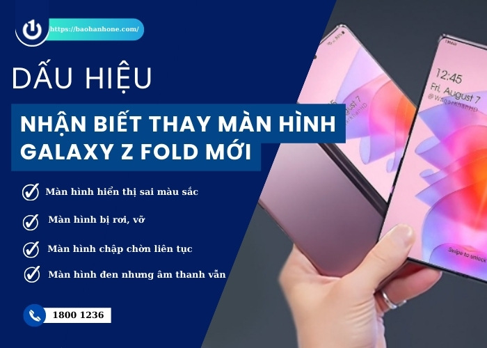 Thay Màn Hình Samsung Galaxy Z Fold
