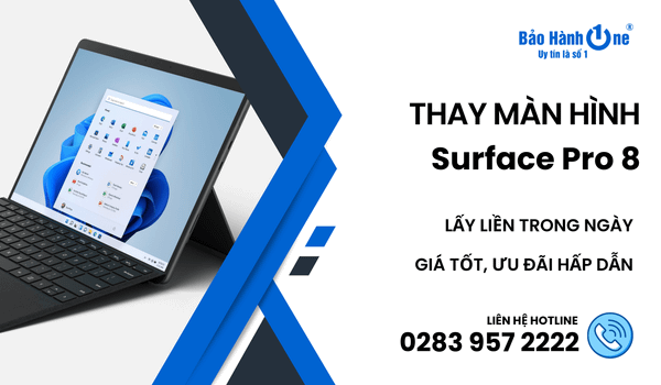 Thay màn hình Surface Pro 8 giá tốt tại Bảo Hành One