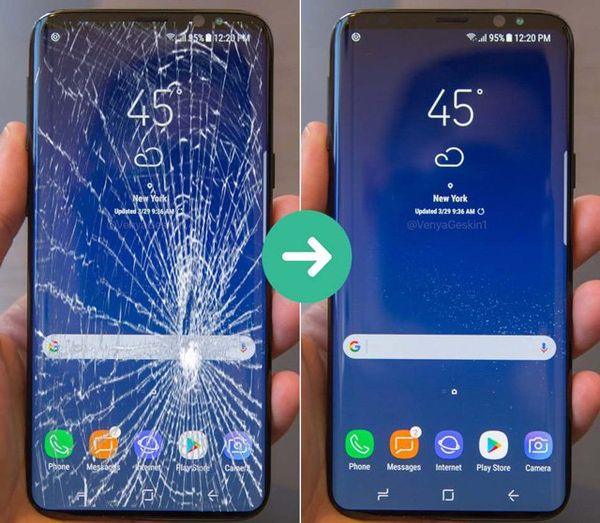 thay mặt kính Samsung S10e chính hãng