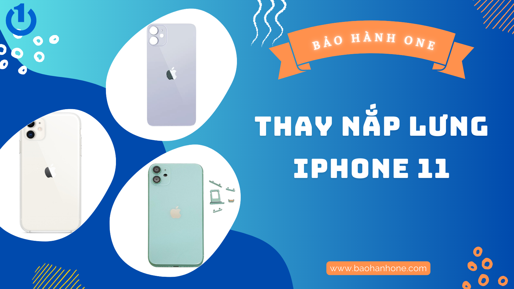 Thay Nắp Lưng iPhone 11