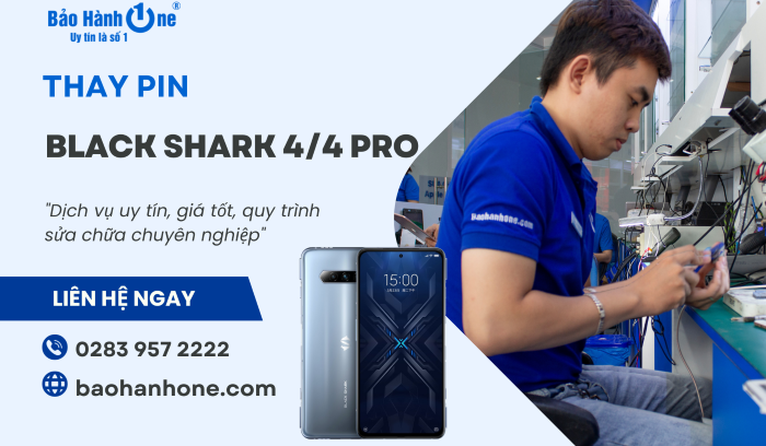 Thay pin Black Shark 4/4 Pro tại Bảo Hành One