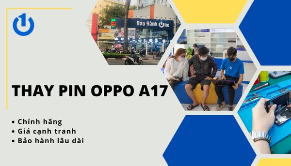 Thay Pin Oppo A17