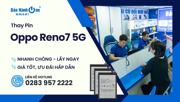 Thay Pin Oppo Reno7 5G