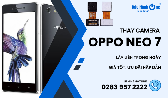 thay camera oppo neo 7
