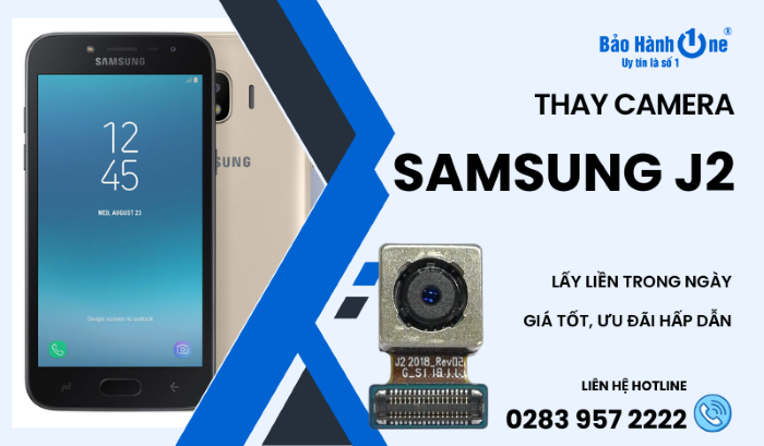 thay camera samsung j2