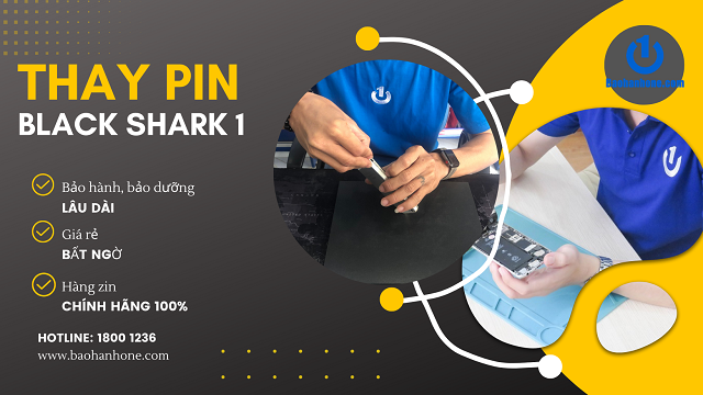 Lợi ích khách hàng thay pin Xiaomi Black Shark 1 tại Trung tâm Bảo Hành One