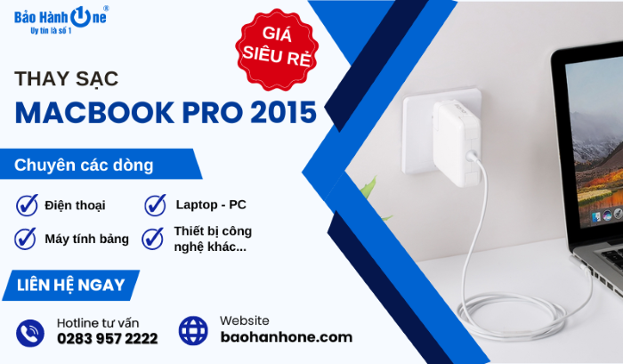 thay sạc macbook pro 2015