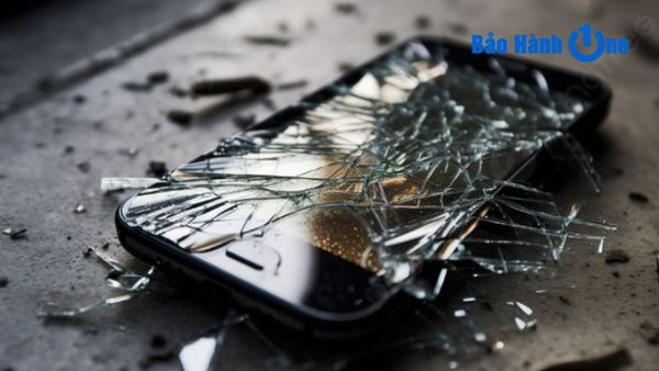 Điện thoại Samsung A20 va đập mạnh