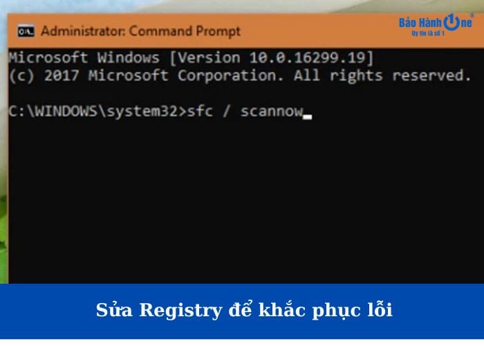 Nhấn chọn vào "Run as Administrator" để tiếp tục sửa Registry