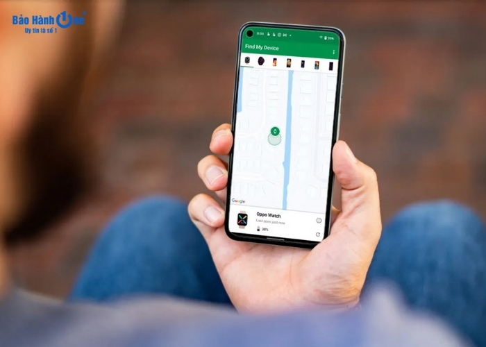 Vị trí Xiaomi hiển thị trên Google map