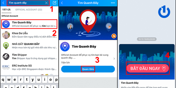 Chọn vào Bắt đầu ngay để tiếp tục