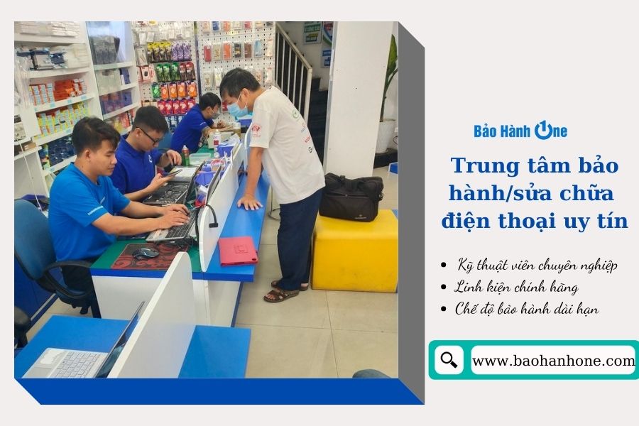 Đem điện thoại đến trung tâm sửa chữa uy tín