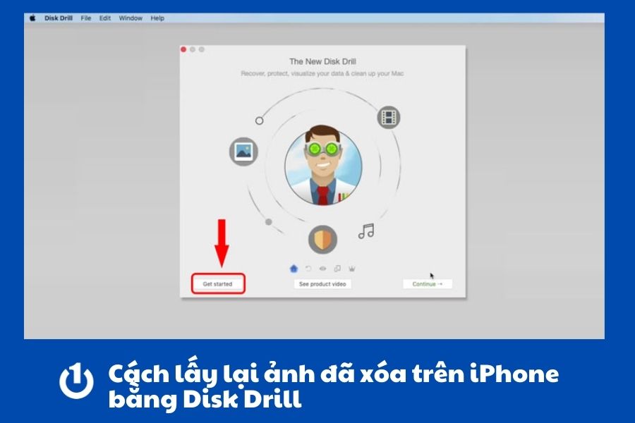 Bước 4: Chọn mục Photos sau khi ứng dụng quét
