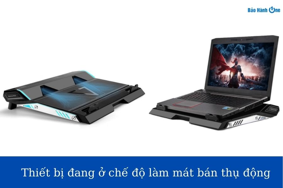 Chế độ làm mát bán thụ động khi điện tải xuống