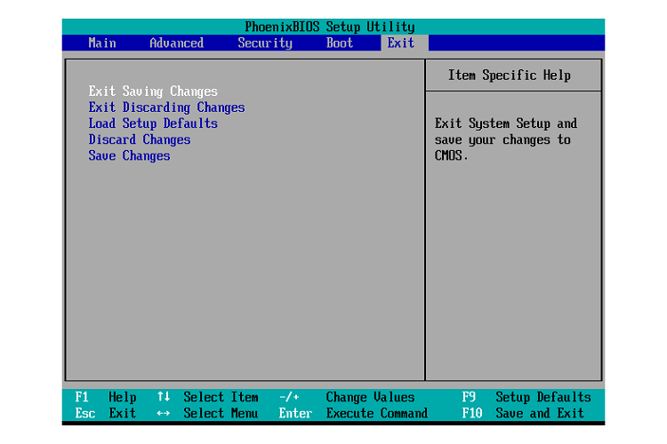 Truy cập vào BIOS