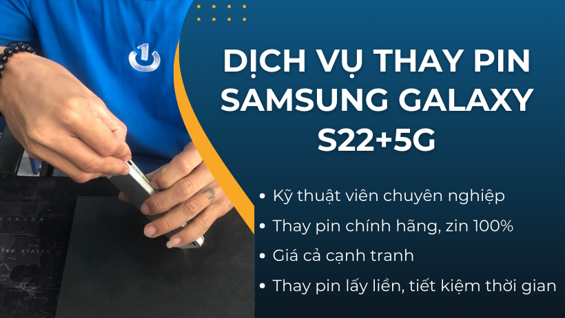Thay pin Samsung S22+5G tại Bảo Hành One