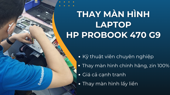 Dịch vụ thay màn hình laptop HP ProBook tại Bảo Hành One