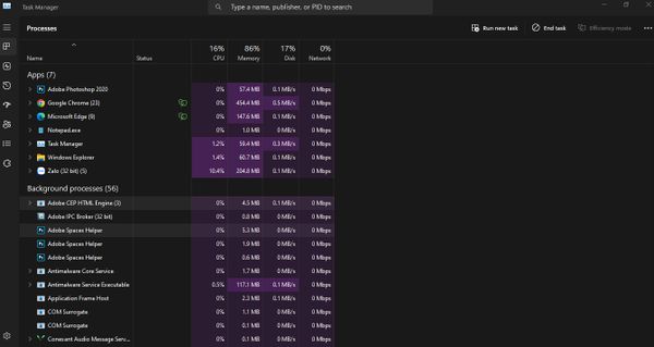 laptop bị đơ liên tục