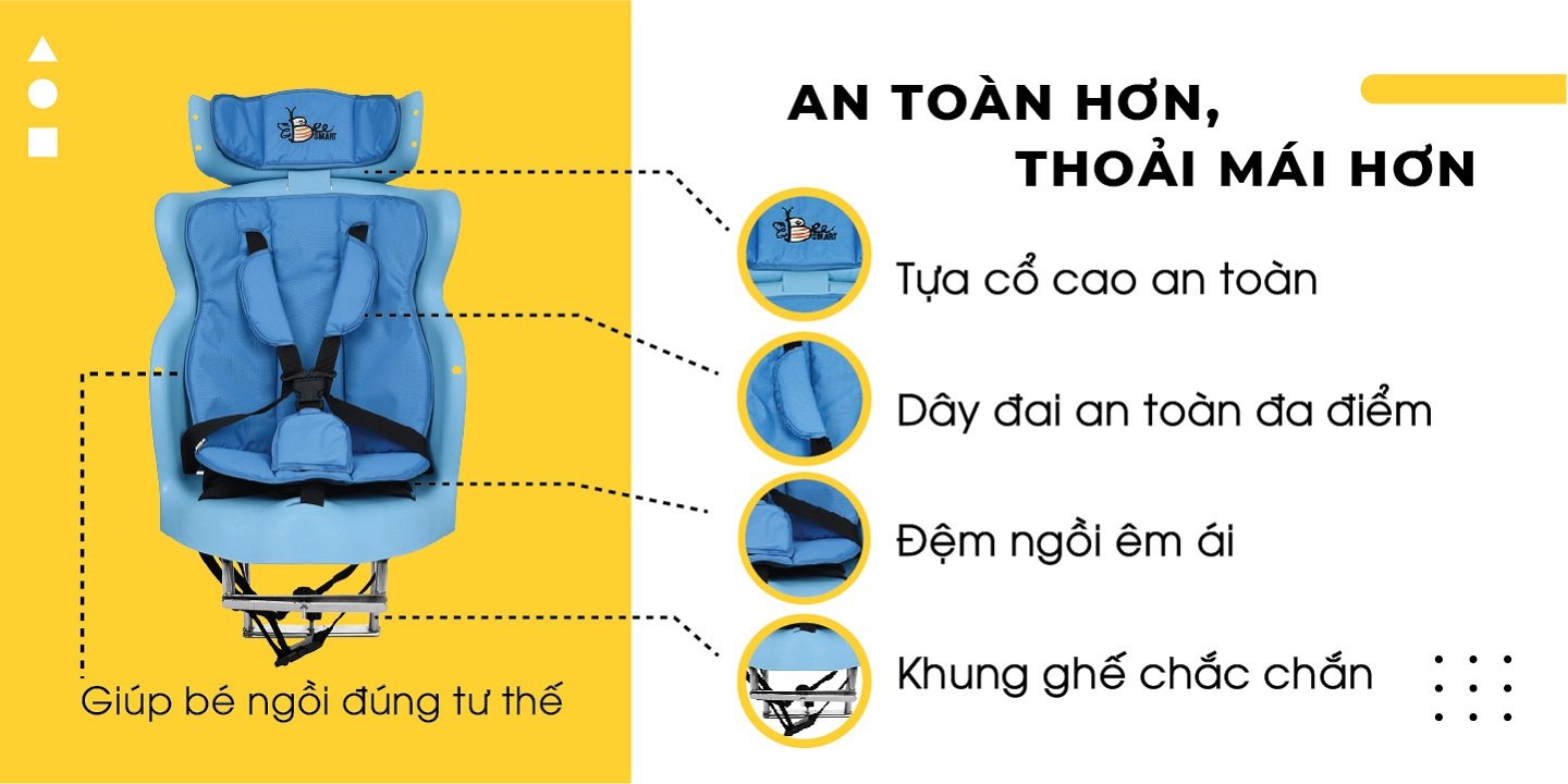 GHẾ NGỒI XE MÁY