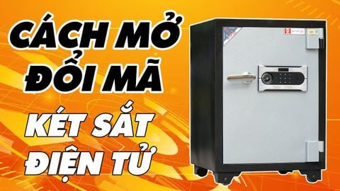 Hướng Dẫn Mở & Đổi Mật Khẩu Két Sắt Điện Tử Thông Minh Việt Tiệp