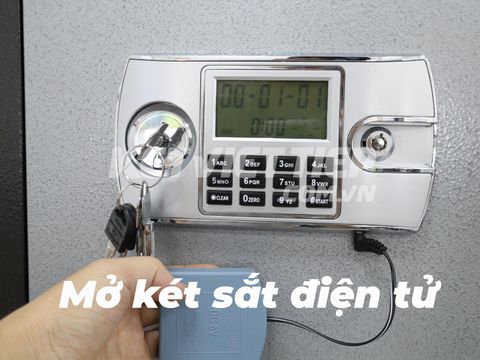 Cách Mở Két Sắt Điện Tử
