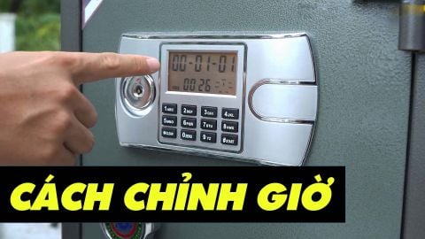 Cách Chỉnh Giờ Trên Két Sắt Việt Tiệp Trong Vòng 30 Giây