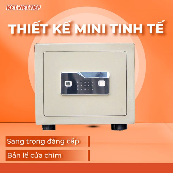 Két Sắt Vân Tay Việt Tiệp KVT38VT cánh dày thép tấm