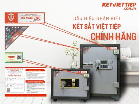 cách nhận biết két sắt việt tiệp chính hãng