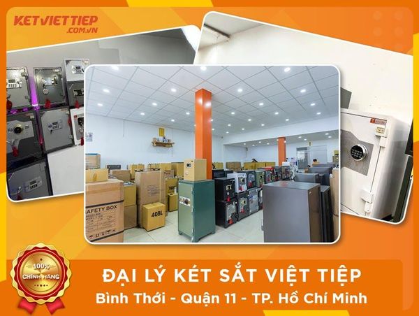 Đại lý Két sắt Việt Tiệp đường Bình Thới, Quận 11