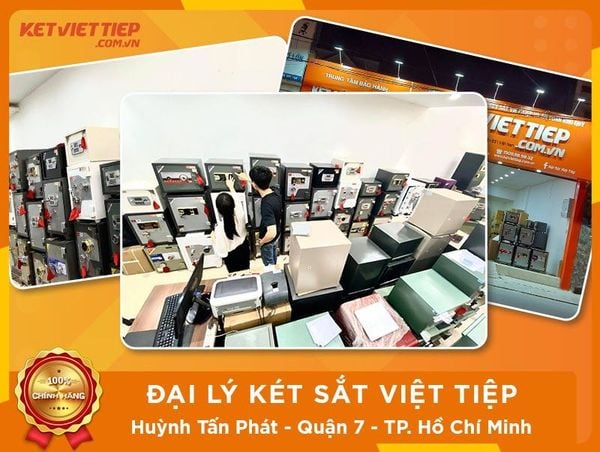 Đại lý Két sắt Việt Tiệp đường Huỳnh Tấn Phát, Quận 7