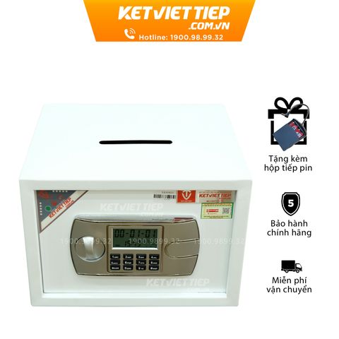 két sắt thu ngân có khe bỏ tiền phía trên