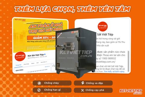 két sắt việt tiệp chính hãng kv150 điện tử